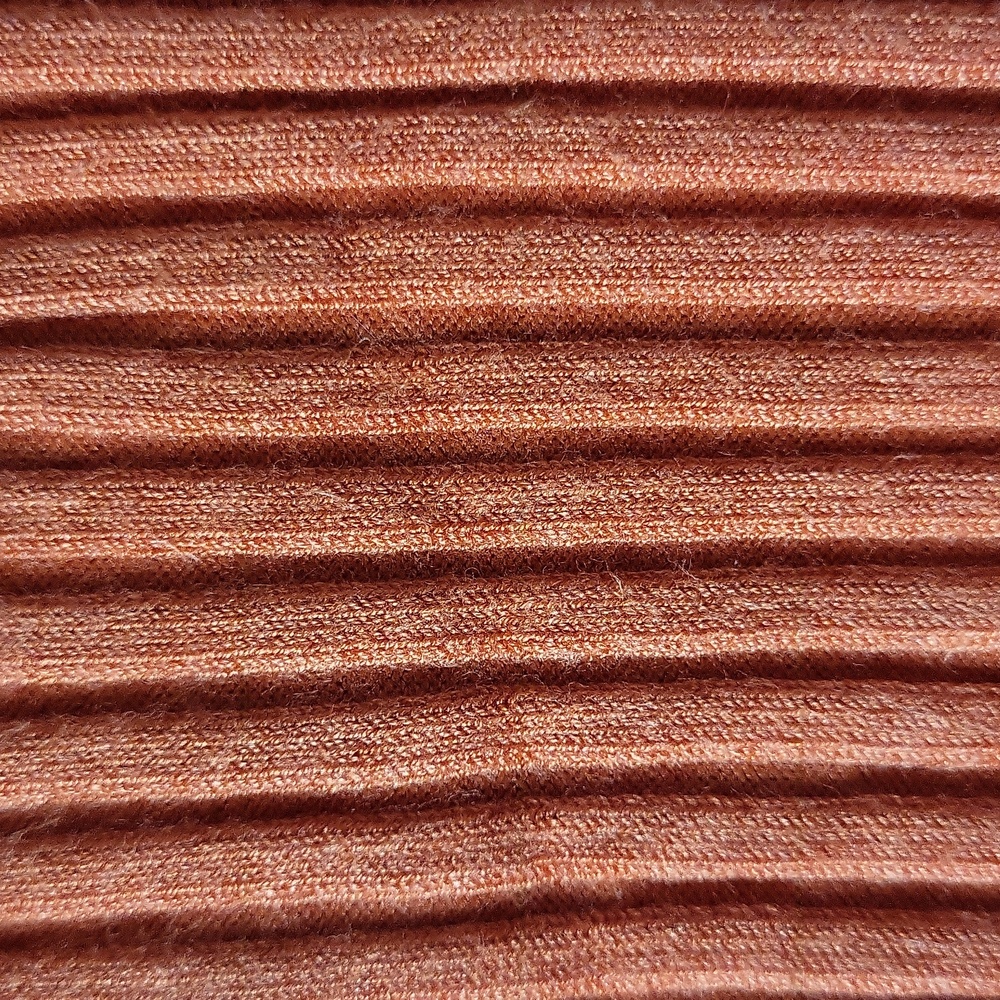 George Orange Ribbed Knit Top - Picture 5 of 11
